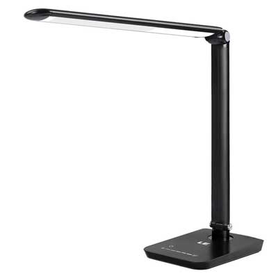 Lighting Ever Dimmable LED Desk Lamp, 7 Dimming Levels, 8W, Touch Sensitive