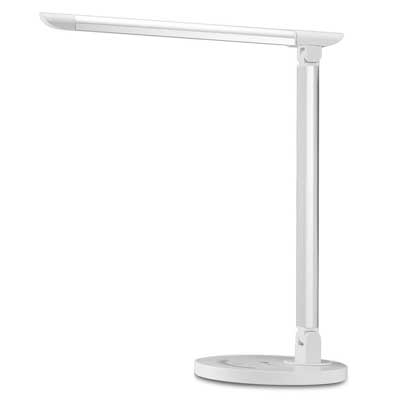 TaoTronics LED Desk Lamp, Dimmable Office Lamp, 5 Color Mode-5W