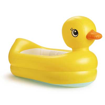 Munchkin White Hot Inflatable Duck Tub