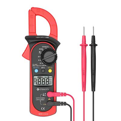 Etekcity MSR-C600 Auto-Ranging Multimeter AC/DC voltmeter, Clamping Multimeter