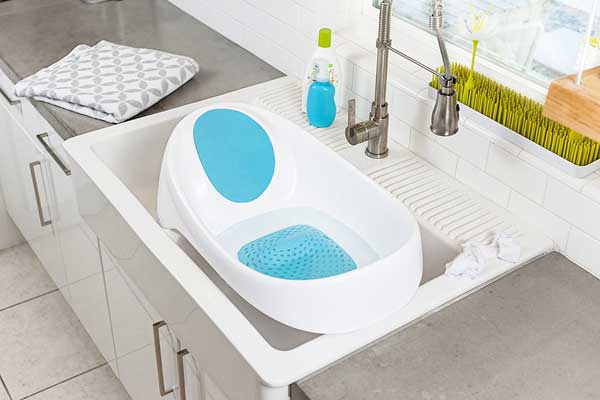 Boon Soak 3-Stage Bathtub, Blue