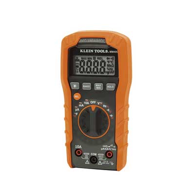 Klein Tools MM400Digital Multimeter, Auto-Ranging, 600V