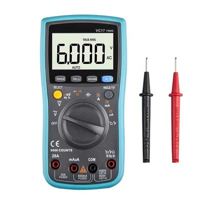 DKMHA Digital Multimeter, 6000 Counts Auto-ranging Multimeters