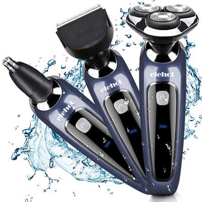 ELEHOT 3 in 1Electric Razor Wet & Dry Men Shaver