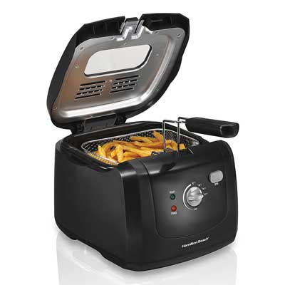 Hamilton Beach, 35021 Deep Fryer Cool Touch with Basket