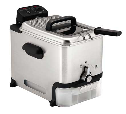 T-fal FR8000 Oil Filtration Ultimate EZ Clean Easy to clean 3.5 Liter Fry Basket Immersion Fryer