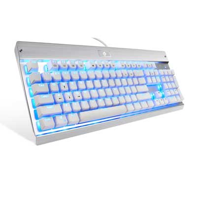 EagleTec KG011 LED Mechanical LED Illuminated Keyboard for PC Gaming