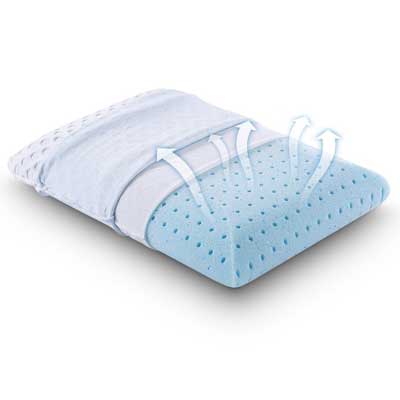 Comfort & Relax AirCell Technology Memory Foam Bed Pillow