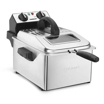 Cuisinart CDF-200 Deep Fryer, 4 Quart, Stainless steel