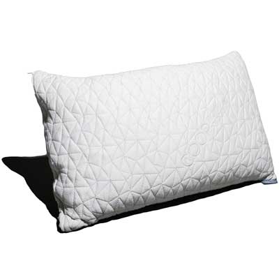 Coop Home Adjustable Loft Shredded Hypoallergenic CertiPUR Memory Foam Pillow