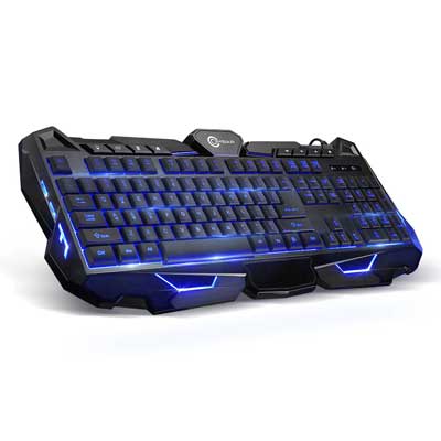 Ombar Multimedia Gaming and Office LED Backlit Keyboard