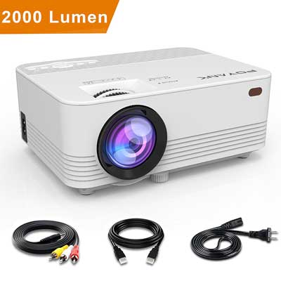 POYANK 2000Lumens Portable Mini Projector