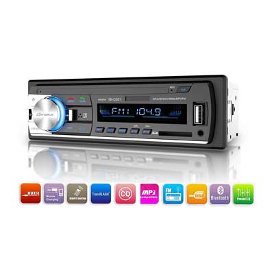 Dansrueus Universal Single Din Car Stereos Audio Receiver