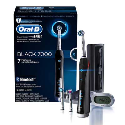 Oral-B 7000 SmartSeries Power Electric Toothbrush with Bluetooth Connectivity