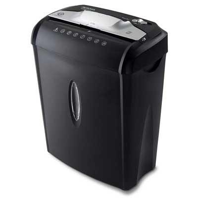 Aurora CrossCut Paper / Credit Card Shredder with Basket