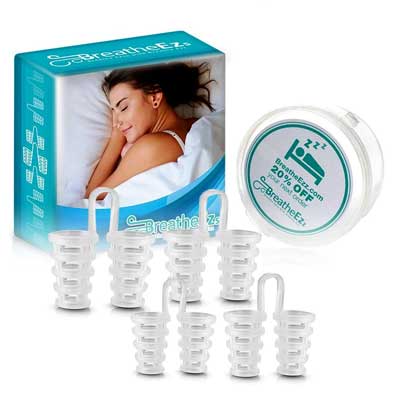 Breathe Ezz Sleep Aid Device Set, Snoring Solution