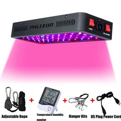 Phlizon 600W LED Plant Grow Light