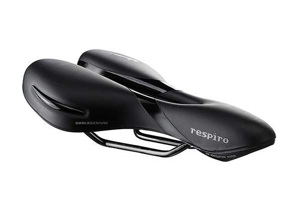 zacro gel bike saddle bs053 dual spring designed suspension artificial leather bike seat bicycle saddle with 1 mounting wrench