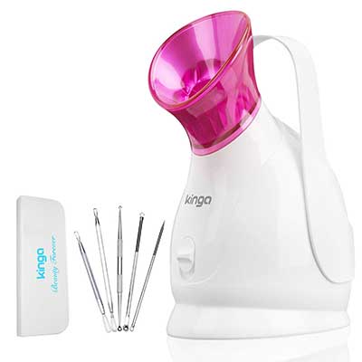 KINGA Hot Mist Moisturizing Nano Ionic Facial Steamer