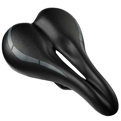 Deruicent Soft Comfortable MTB Mountain Road Sponge Bicycle Saddle