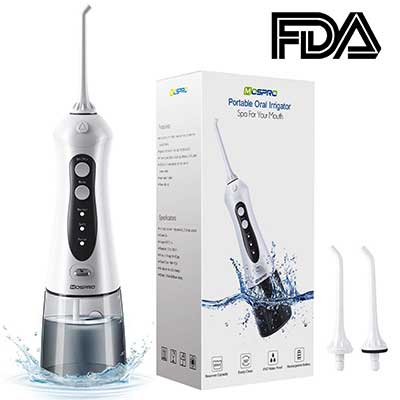 Mospro rechargeable water flosser