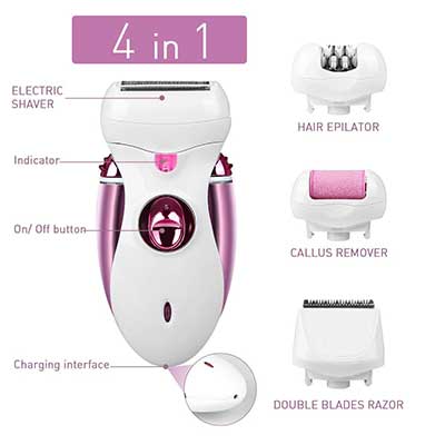 Bu Ture women cordless epilator