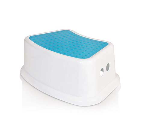 Kids Best Friend Boys Blue Step Stool