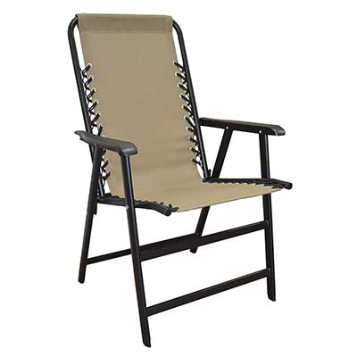 Caravan Sports Suspension Folding Chairs, Beige