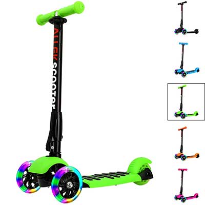 three wheel scooter for 6 year old