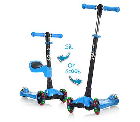 three wheel kick scooter