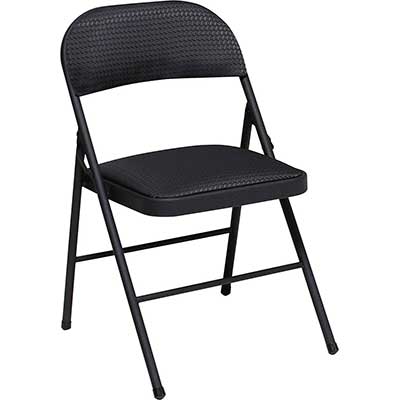 Cosco Fabric Folding Chair Black