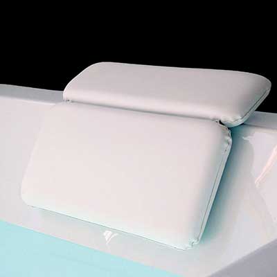 GORILLA GRIP Original 2-Panel Spa Bath Pillow with Powerful Gripping Technology