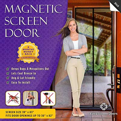 Magnetic Screen Door, Mesh Curtain by Easy Screen Doors