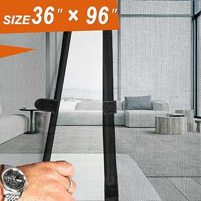 french doors magnetic screen