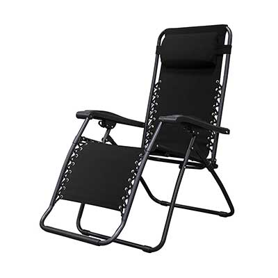 Caravan Sports Infinity Zero Gravity Chairs, Black