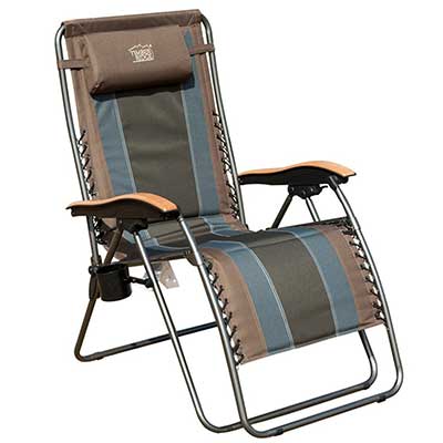 Timber Ridge Zero Gravity Patio Lounge Chair