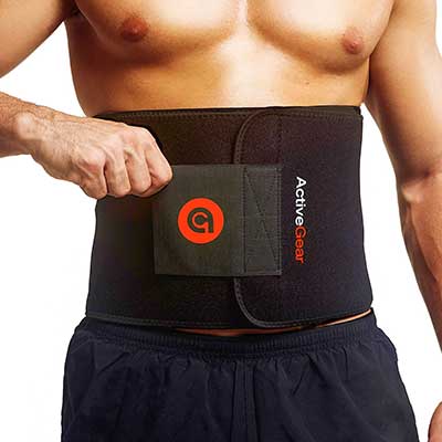 ActiveGear Waist Trimmer Belt Slim Body Sweat Wrap