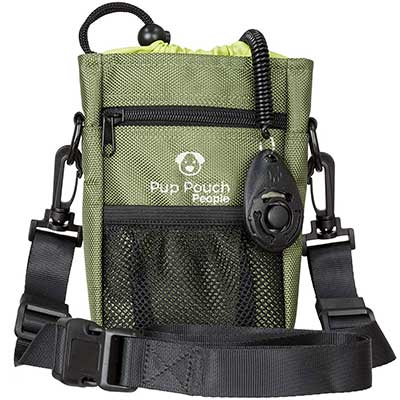 Dog Clicker Treat Walking Training Pouch Bag