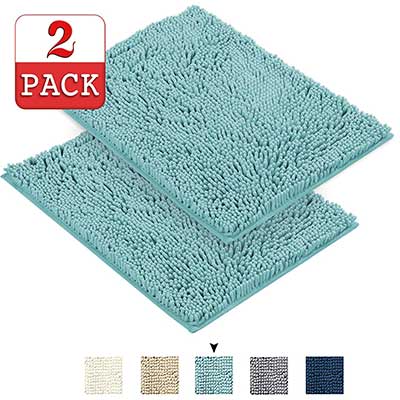 Soft Shaggy Bathroom Rugs Kitchen Rugs