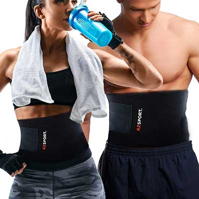 AZSPORT Waist Trimmer Trainer for Men/Women