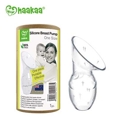 Haakaa Silicone Breastfeeding Manual Breast Pump