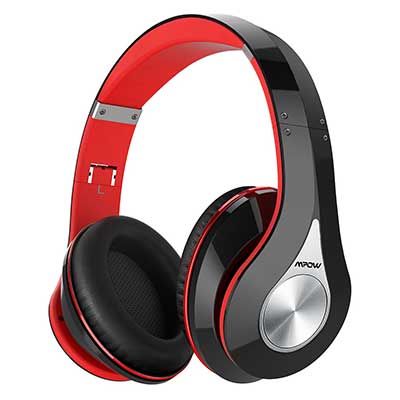 Mpow Bluetooth Headphones Over Ear, Hi-Fi Stereo Wireless Headset