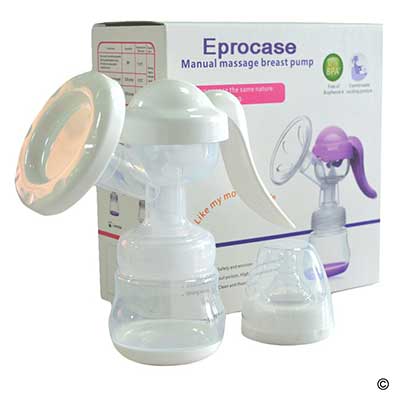 Silicone Breast Pump for Breastfeeding Manual Breast Pump Milk Pump