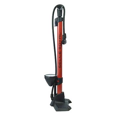 Selle Royal Scirocco Bike Floor Pump with Over-sized Gauge