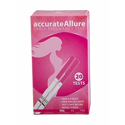 Accurate Allure Pregnancy Tests 20-Pack