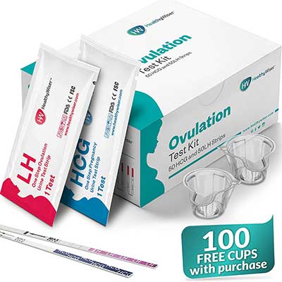 Pregnancy Test Kit, 50 Ovulation and 50 Pregnancy Test Strips