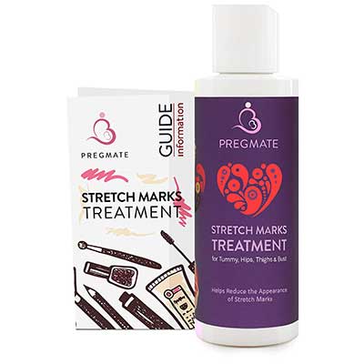 PREGMATE Stretch Mark Cream Treatment Natural Organic Ingredients Treat