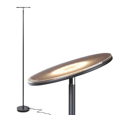 Brightech Sky LED Torchiere Super Bright Floor Lamp