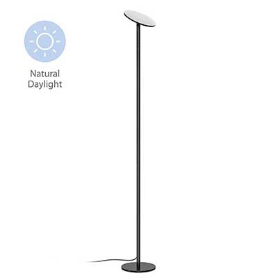 TROND Halo X LED Torchiere Floor Lamp