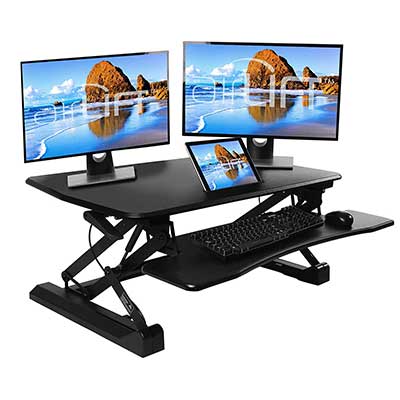 AIRLIFT 36” Gas-Spring Height Adjustable Standing Desk